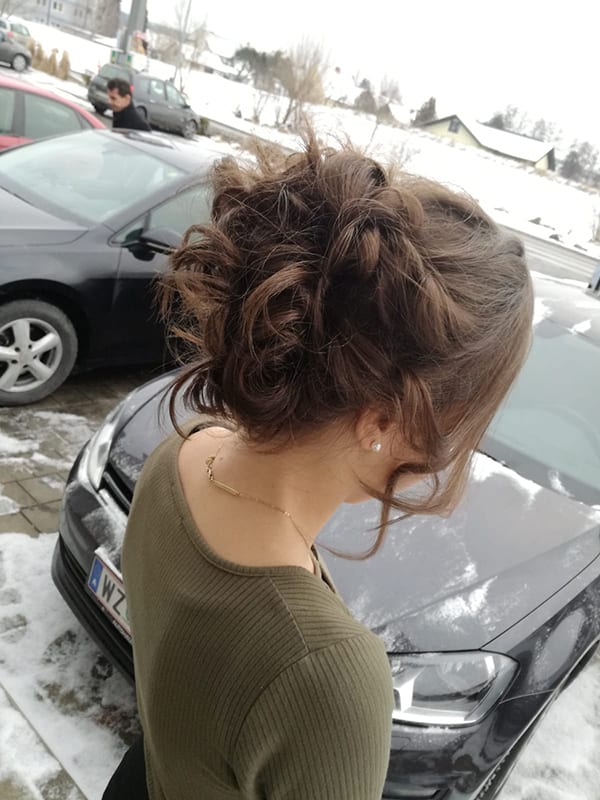 Vorher-Nachher Ergebnis einer CRIOKURE Haarversiegelung