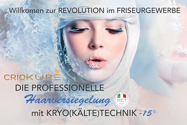 CRIOKURE Haarversiegelung im Friseursalon Gleisdorf